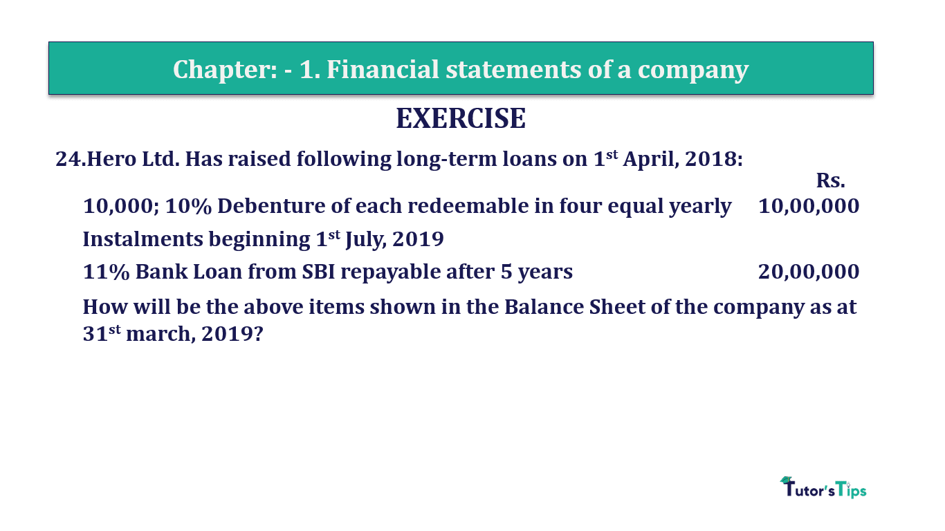 Question 24 Chapter 1 of +2-B - T.S. Grewal 12 Class