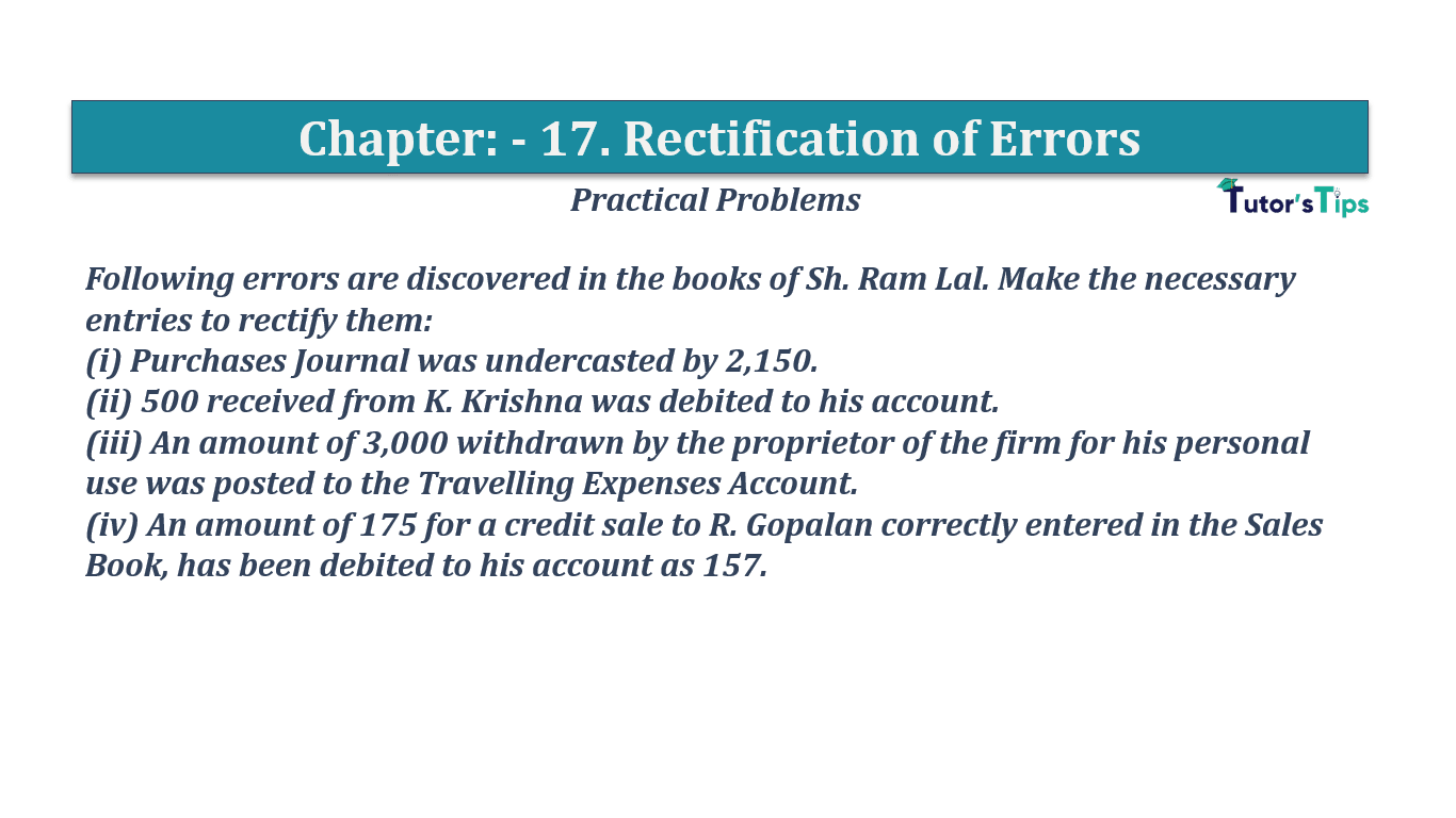 Question No 08 Chapter No 17 - T.S. Grewal 11 Class