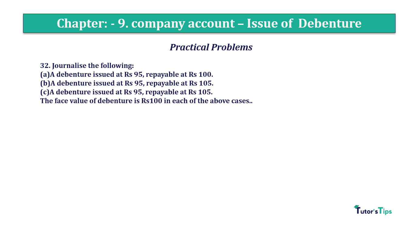 Question 32 Chapter 9 of +2-A - T.S. Grewal 12 Class