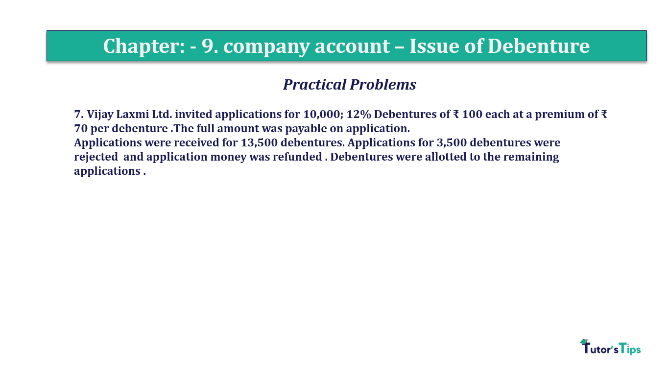 Question 7 Chapter 9 of +2-A - T.S. Grewal 12 Class