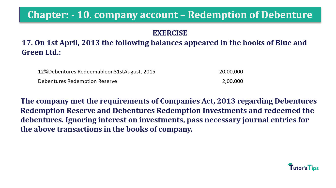 Question 17 Chapter 10 of +2-A - T.S. Grewal 12 Class