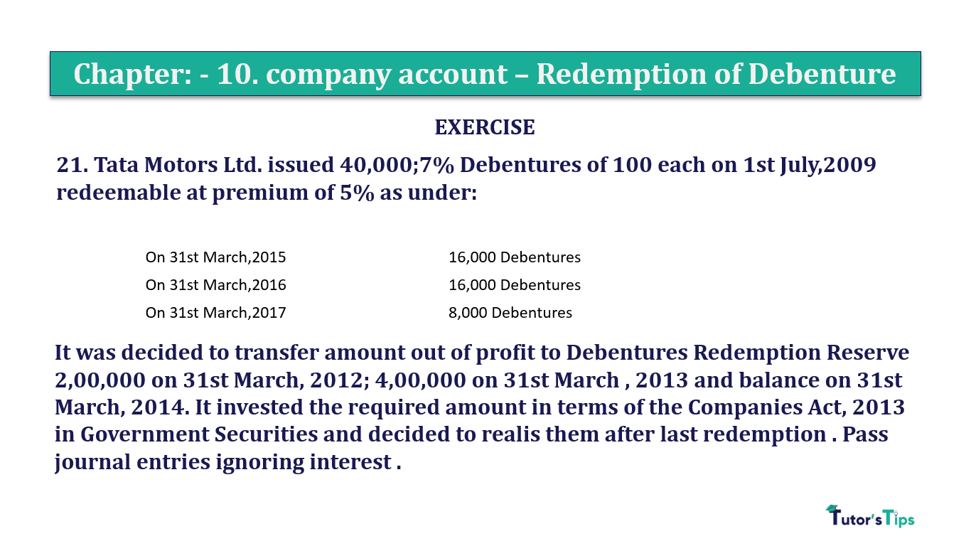 Question 21 Chapter 10 of +2-A - T.S. Grewal 12 Class