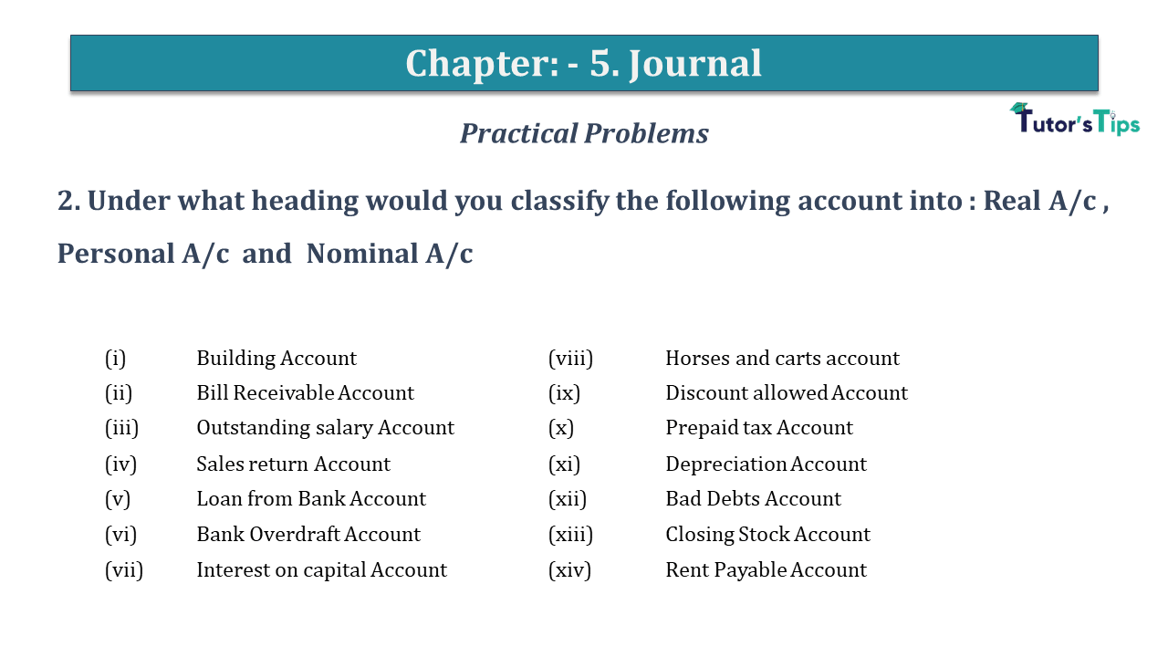 Question No 02 Chapter No 5 - USHA Publication 11 Class