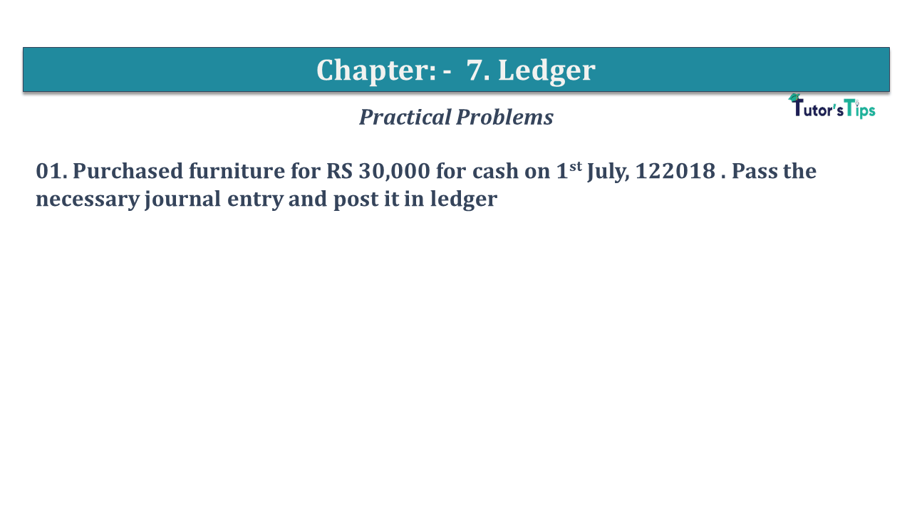 Question No 01 Chapter No 7 - USHA Publication 11 Class