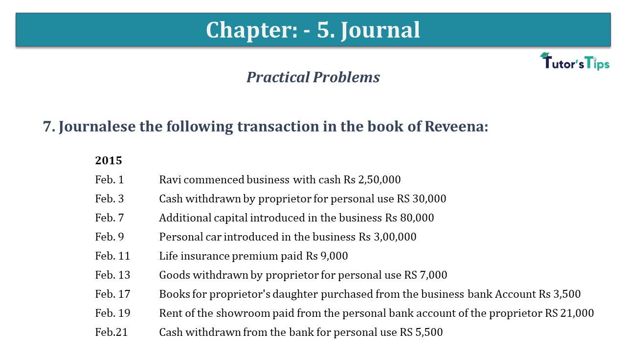 Question No 07 Chapter No 5 - USHA Publication 11 Class