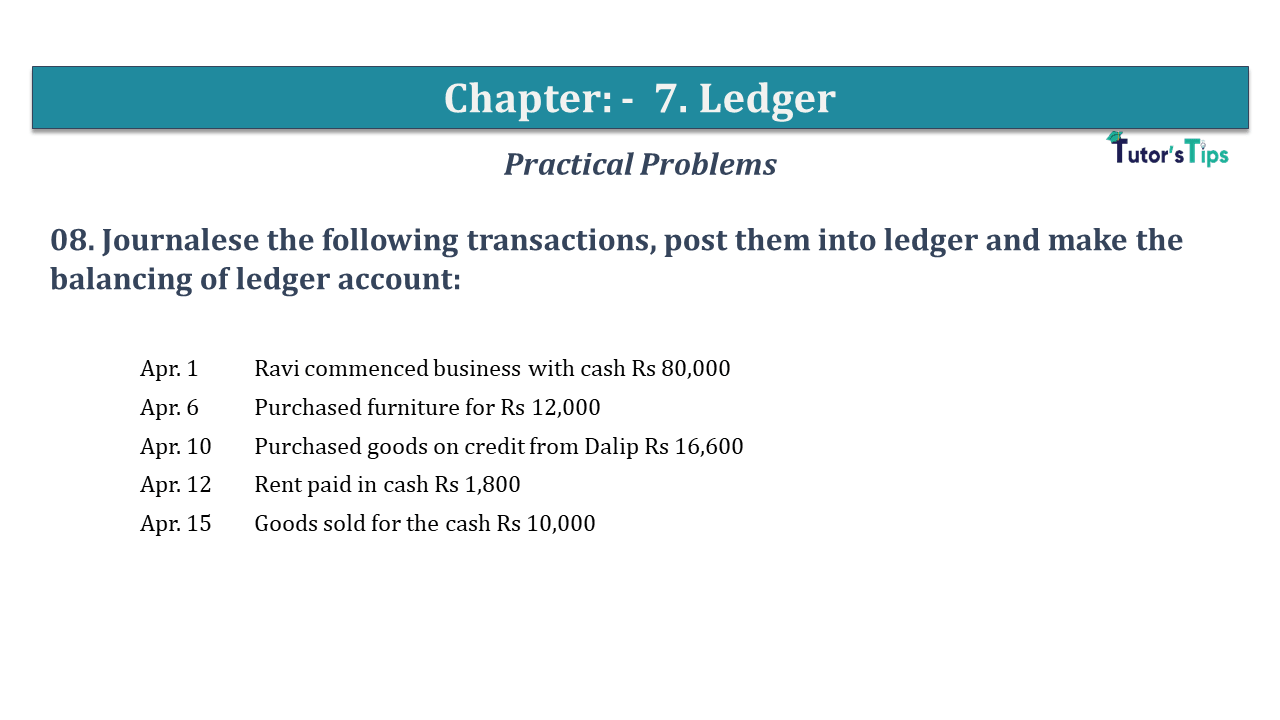 Question No 08 Chapter No 7 - USHA Publication 11 Class