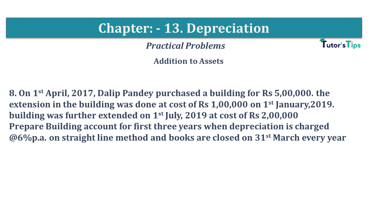 Question No 08 Chapter No 13 - USHA Publication 11 Class