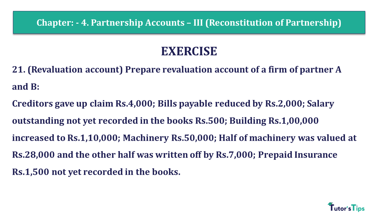 Question 21 Chapter 4 of +2 Part-1 - USHA Publication 12 Class Part - 1