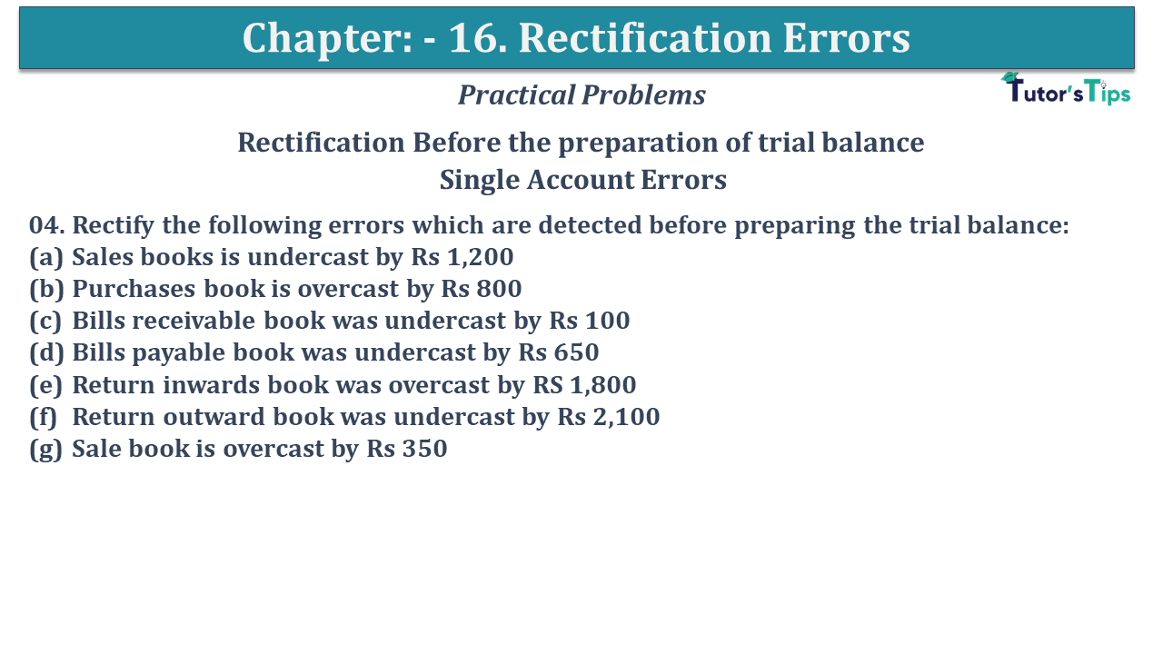 Question No 04 Chapter No 16 - USHA Publication 11 Class
