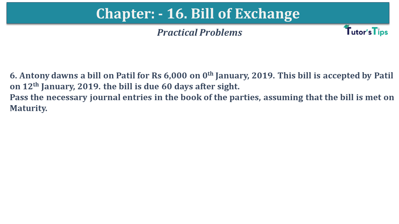 Question No 06 Chapter No 15 - USHA Publication 11 Class