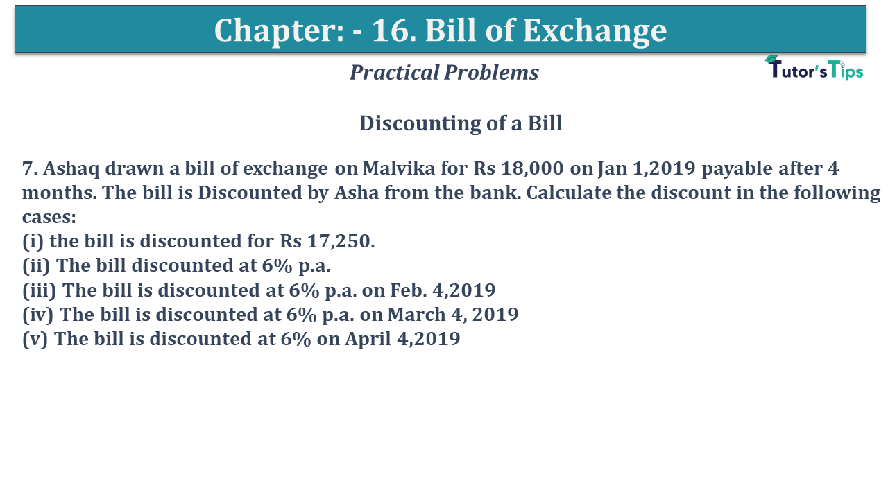 Question No 07 Chapter No 15 - USHA Publication 11 Class