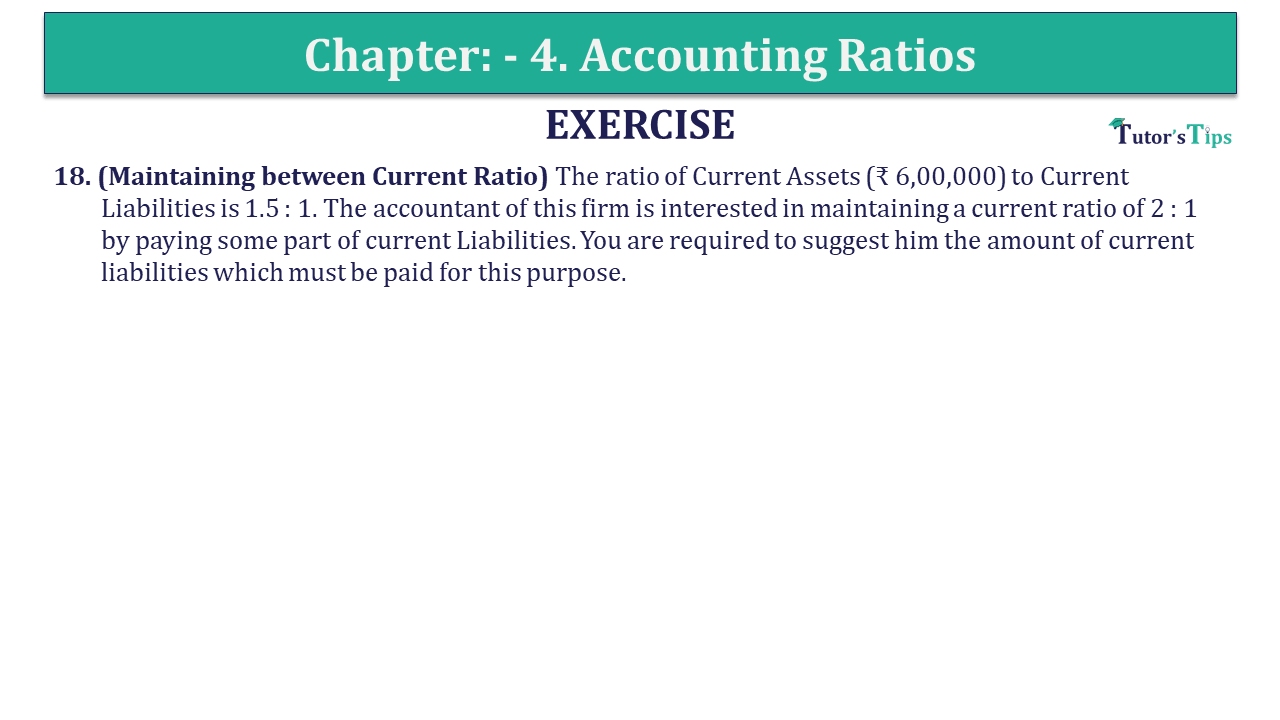 Question 18 Chapter 4 of +2-B - USHA Publication 12 Class