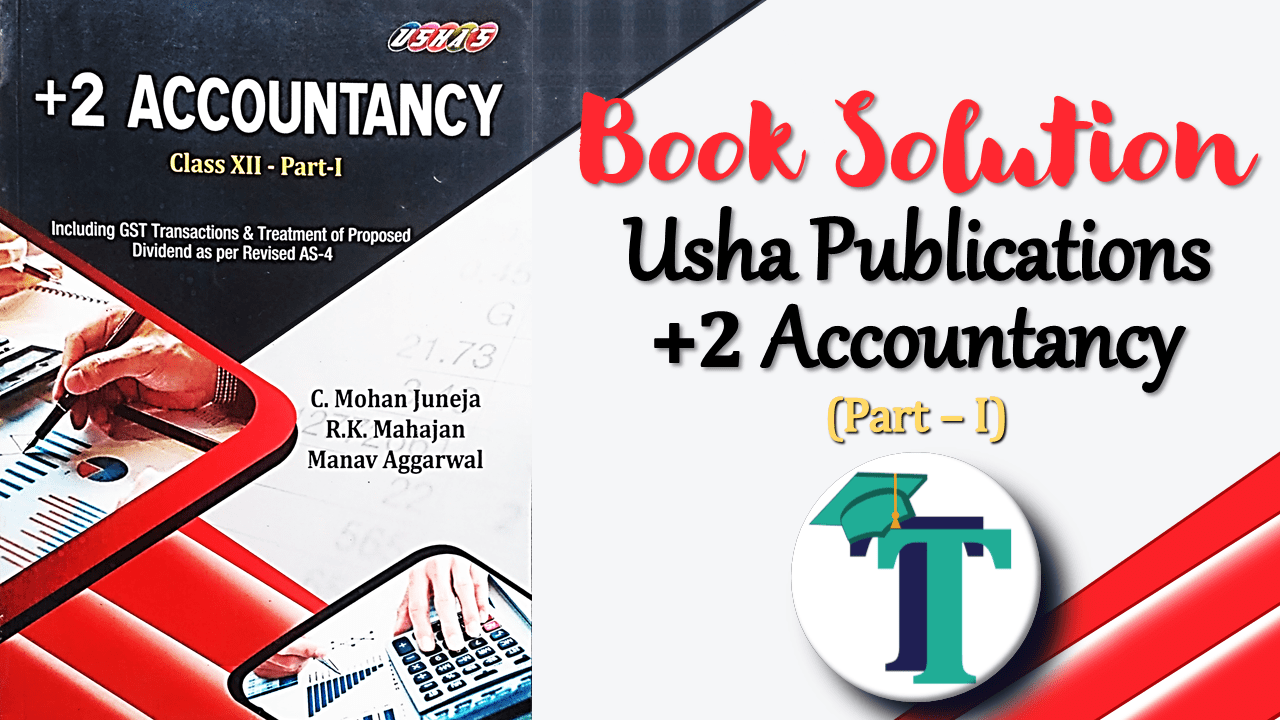 +2 Accountancy Part 1 - Usha Publication
