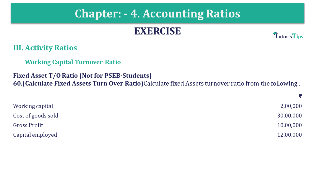 Question 61 Chapter 4 of +2-B - USHA Publication 12 Class
