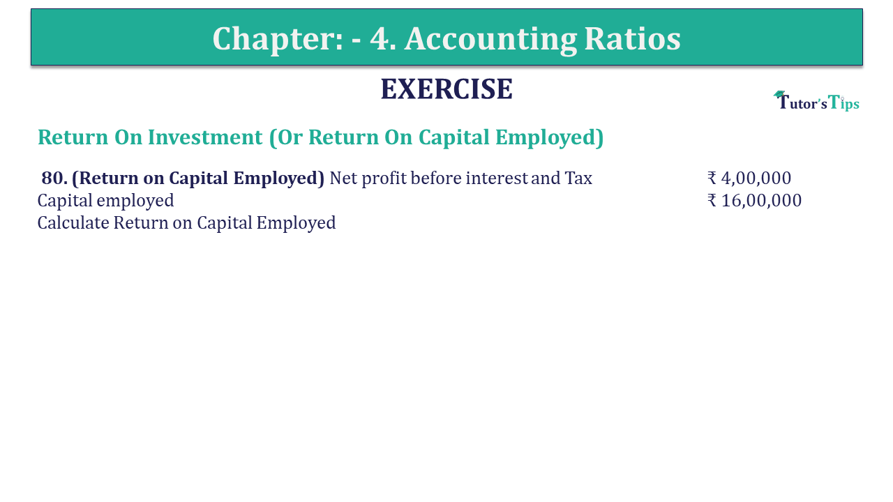 Question 80 Chapter 4 of +2-B - USHA Publication 12 Class