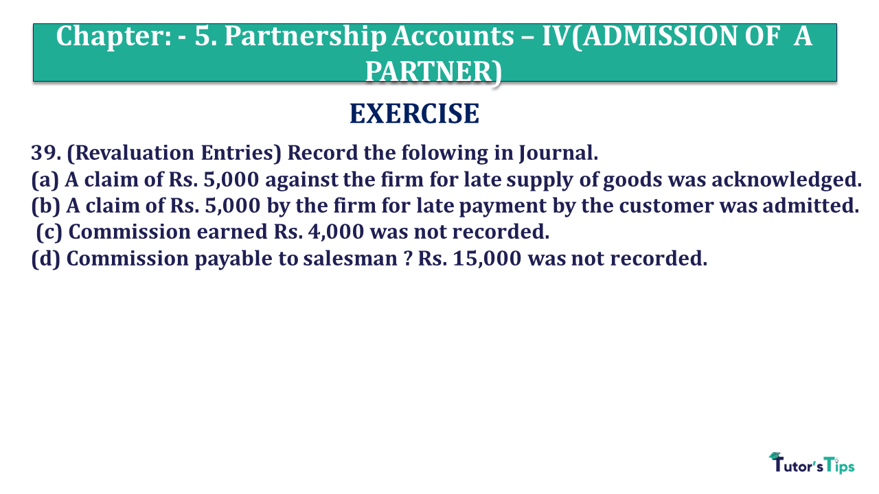 Question 39 Chapter 5 of +2 Part-1 - USHA Publication 12 Class Part - 1