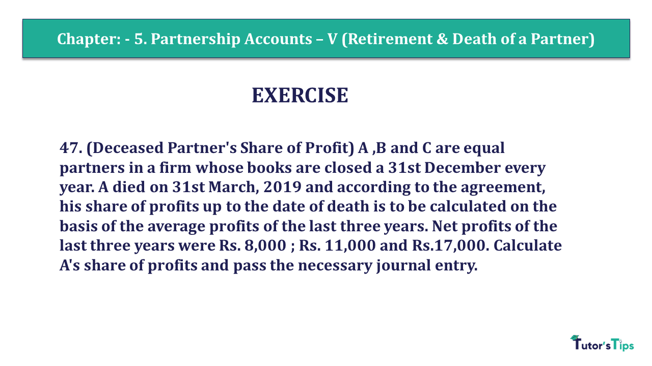 Question 47 Chapter 6 of +2 Part-1 - USHA Publication 12 Class Part - 1