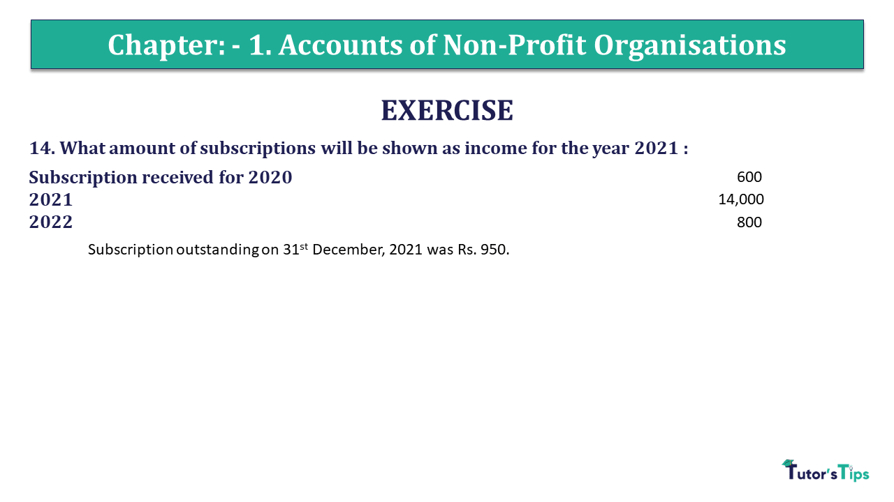 Question 14 Chapter 1 - Unimax Class 12 Part 1 - 2021