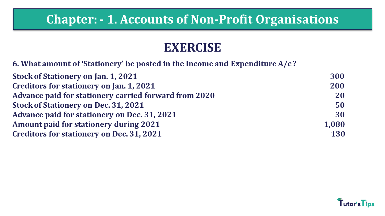 Question 6 Chapter 1 - Unimax Class 12 Part 1 - 2021