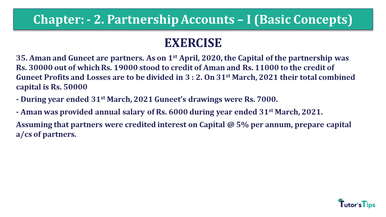 Question 35 Chapter 2 - Unimax Class 12 Part 1 - 2021