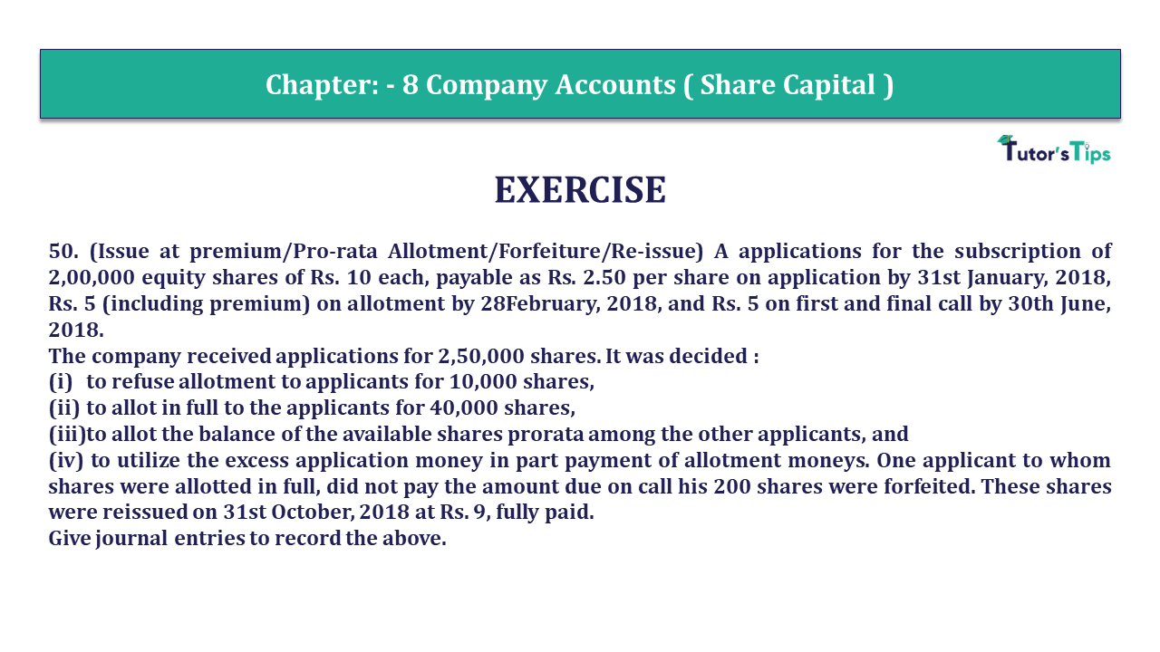 Question 50 Chapter 8 of +2-Part-1 - USHA Publication 12 Class Part - 1