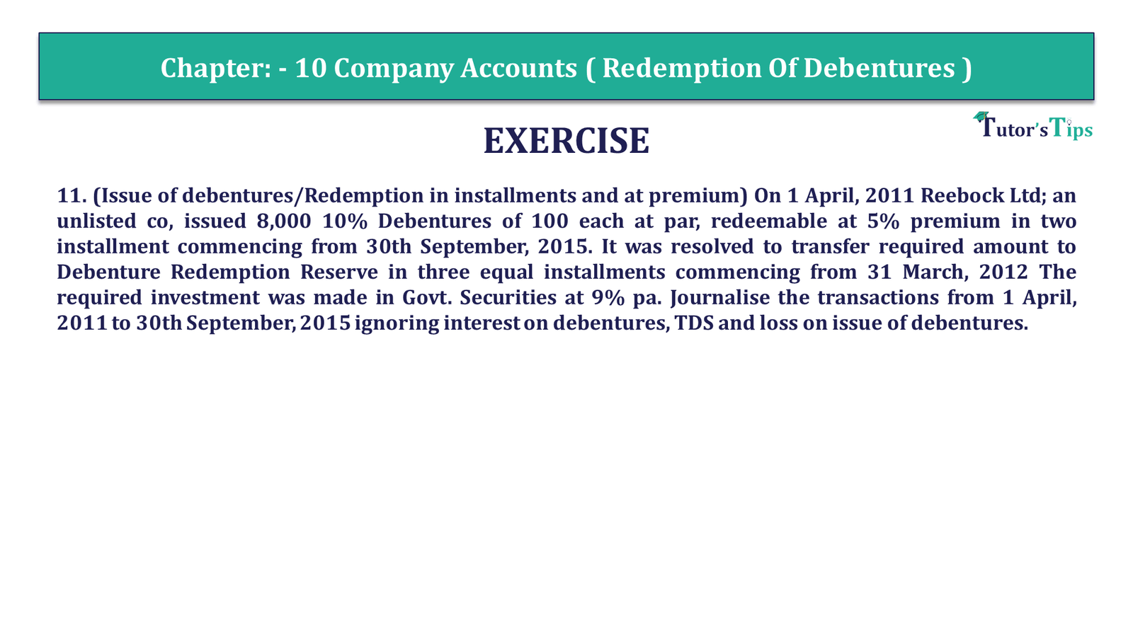 Question 11 Chapter 10 of +2-Part-1 - USHA Publication 12 Class Part - 1