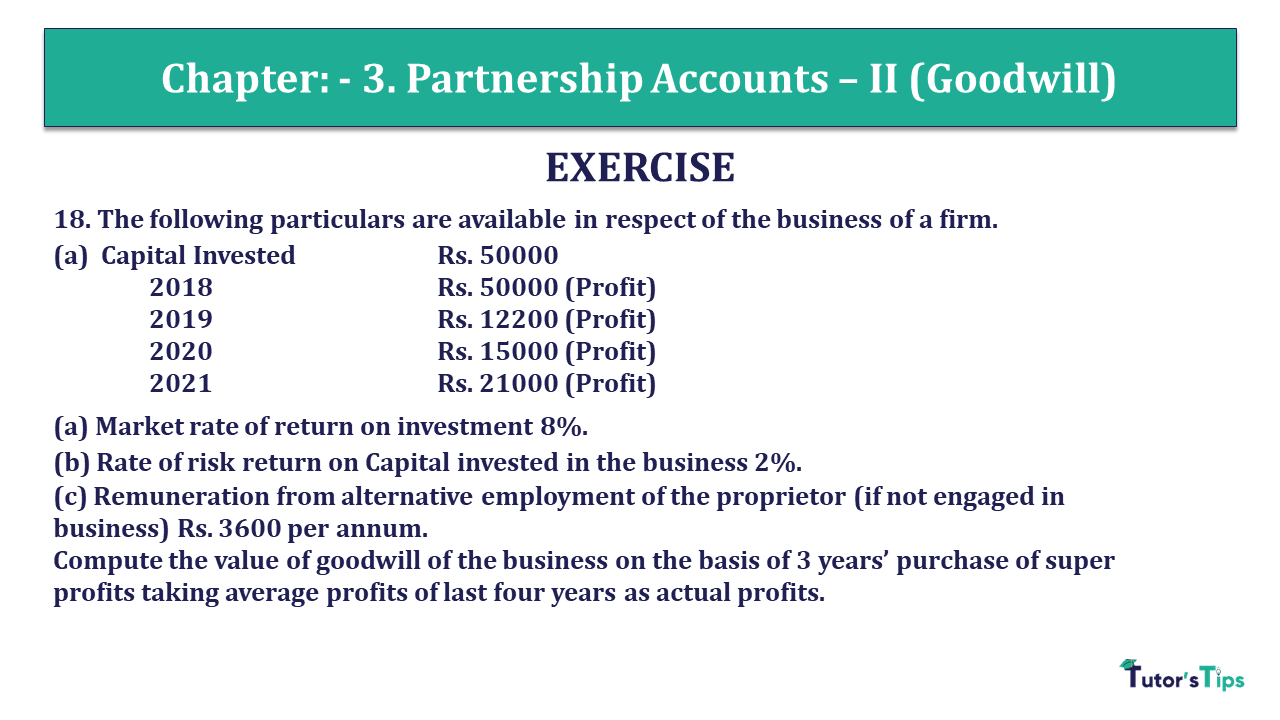 Question 18 Chapter 3 - Unimax Class 12 Part 1 - 2021