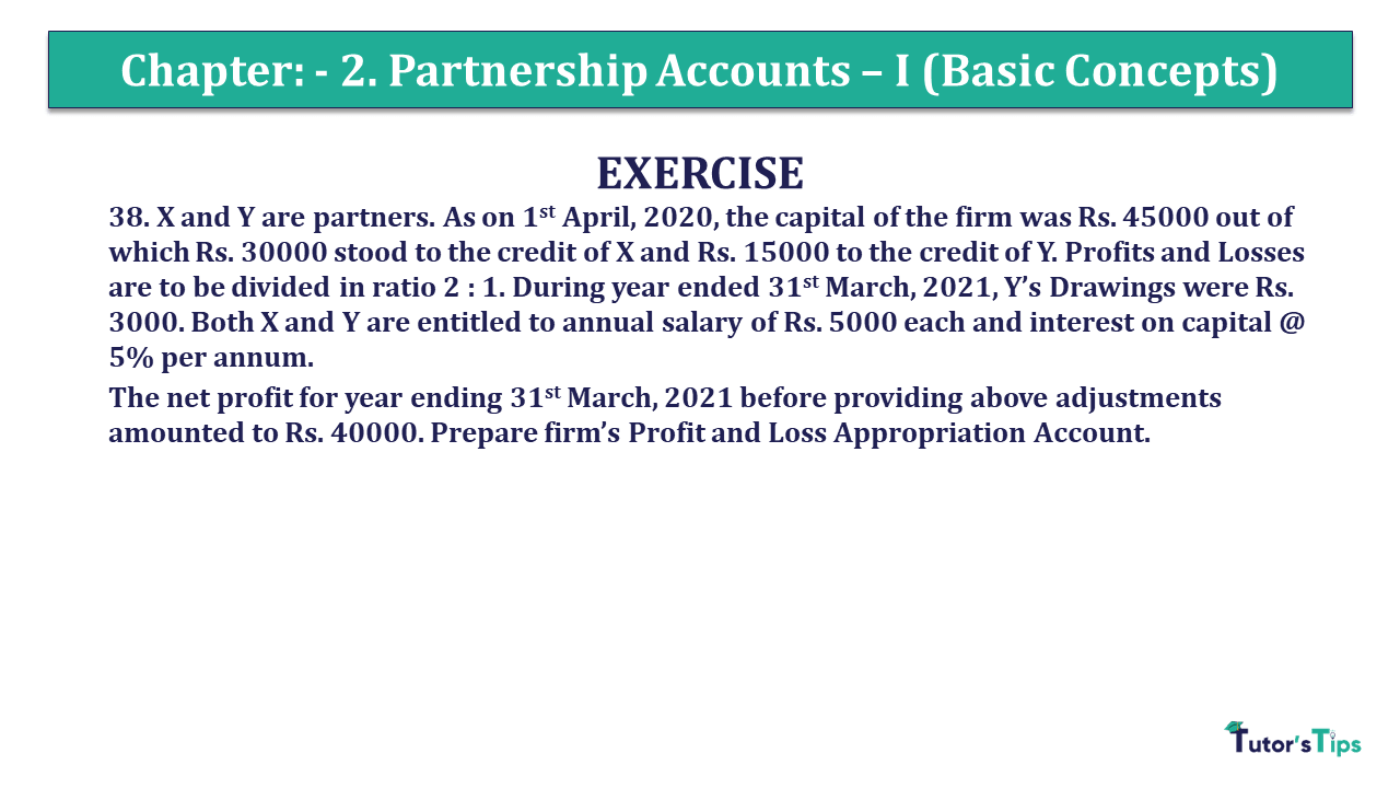 Question 38 Chapter 3 - Unimax Class 12 Part 1 - 2021
