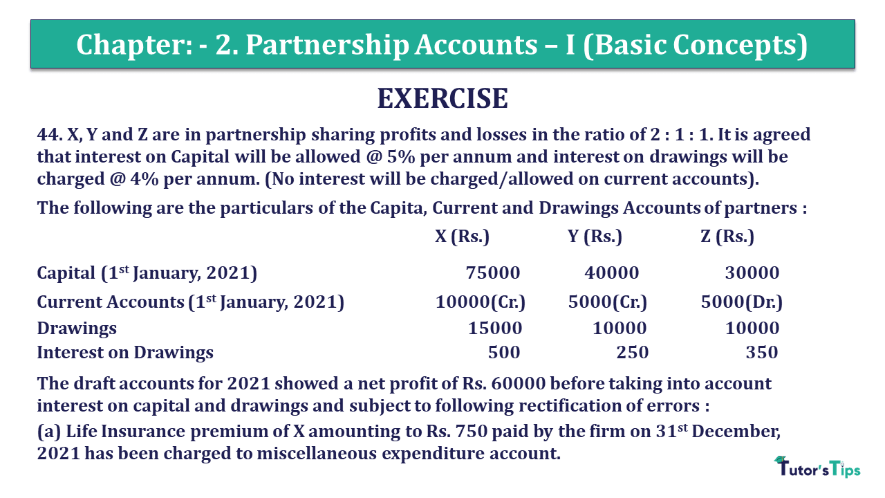 Question 44 Chapter 3 - Unimax Class 12 Part 1 - 2021
