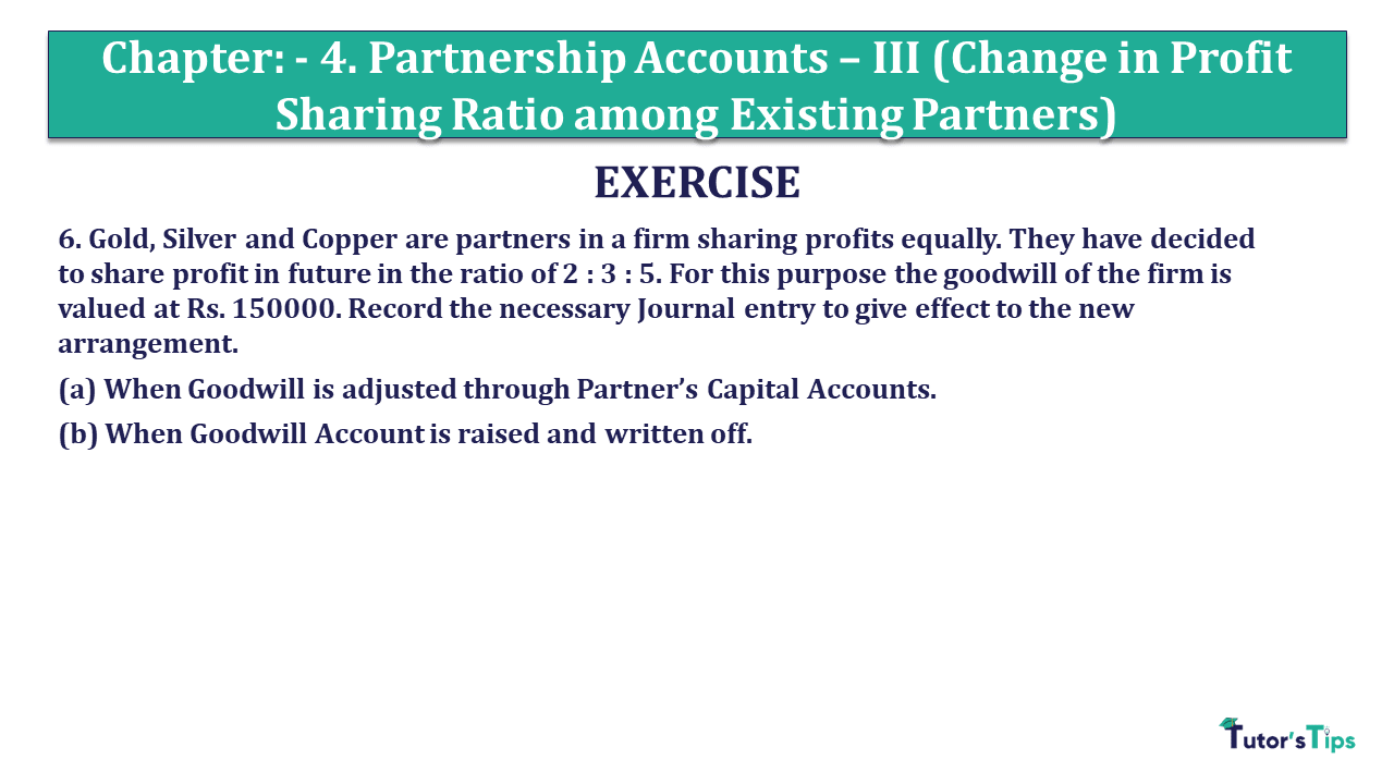 Question 6 Chapter 4 - Unimax Class 12 Part 1 - 2021