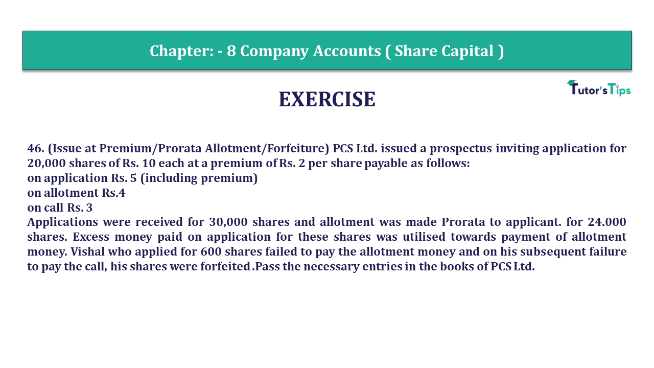Question 46 Chapter 8 of +2-Part-1 - USHA Publication 12 Class Part - 1