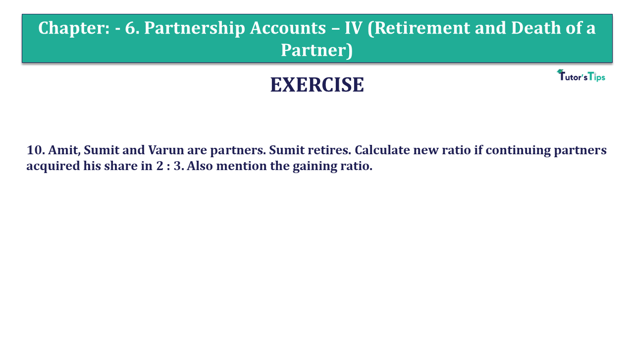 Question 10 Chapter 6 - Unimax Class 12 Part 1 - 2021