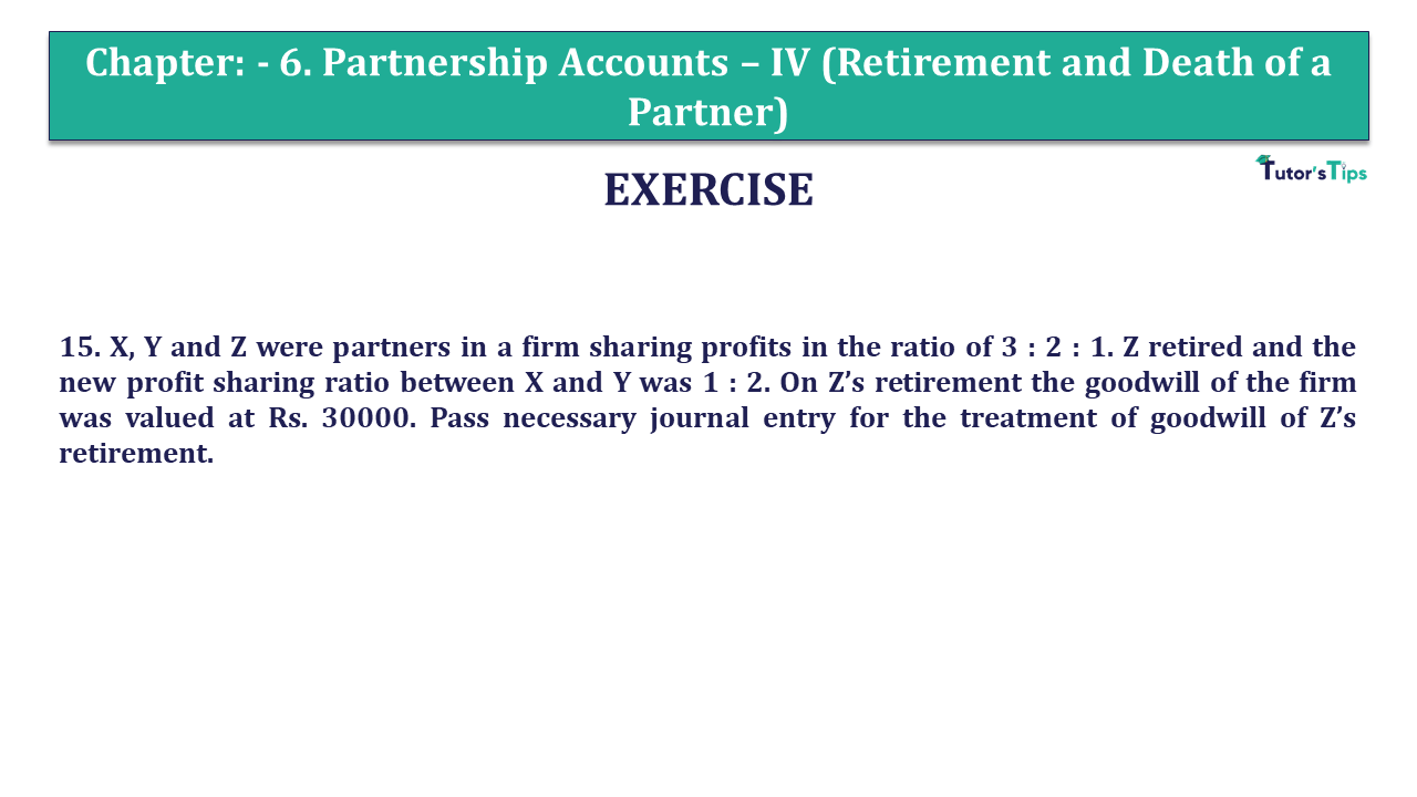 Question 15 Chapter 6 - Unimax Class 12 Part 1 - 2021