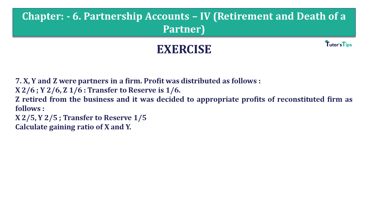 Question 7 Chapter 6 - Unimax Class 12 Part 1 - 2021