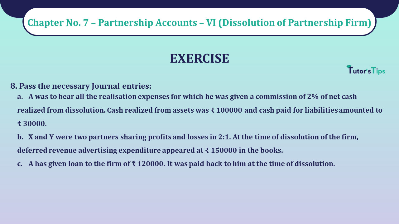 Question 08 Chapter 7 - Unimax Class 12 Part 1 - 2021