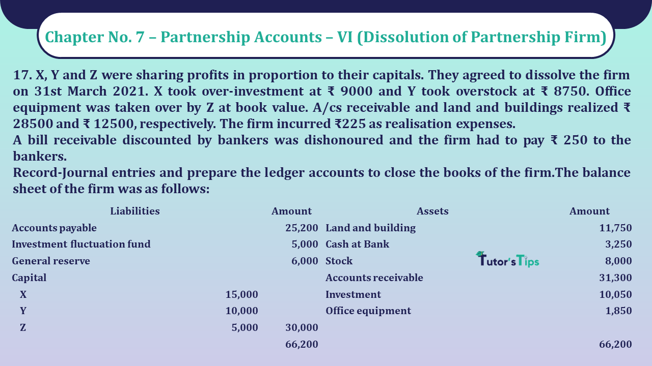 Question 17 Chapter 7 - Unimax Class 12 Part 1 - 2021