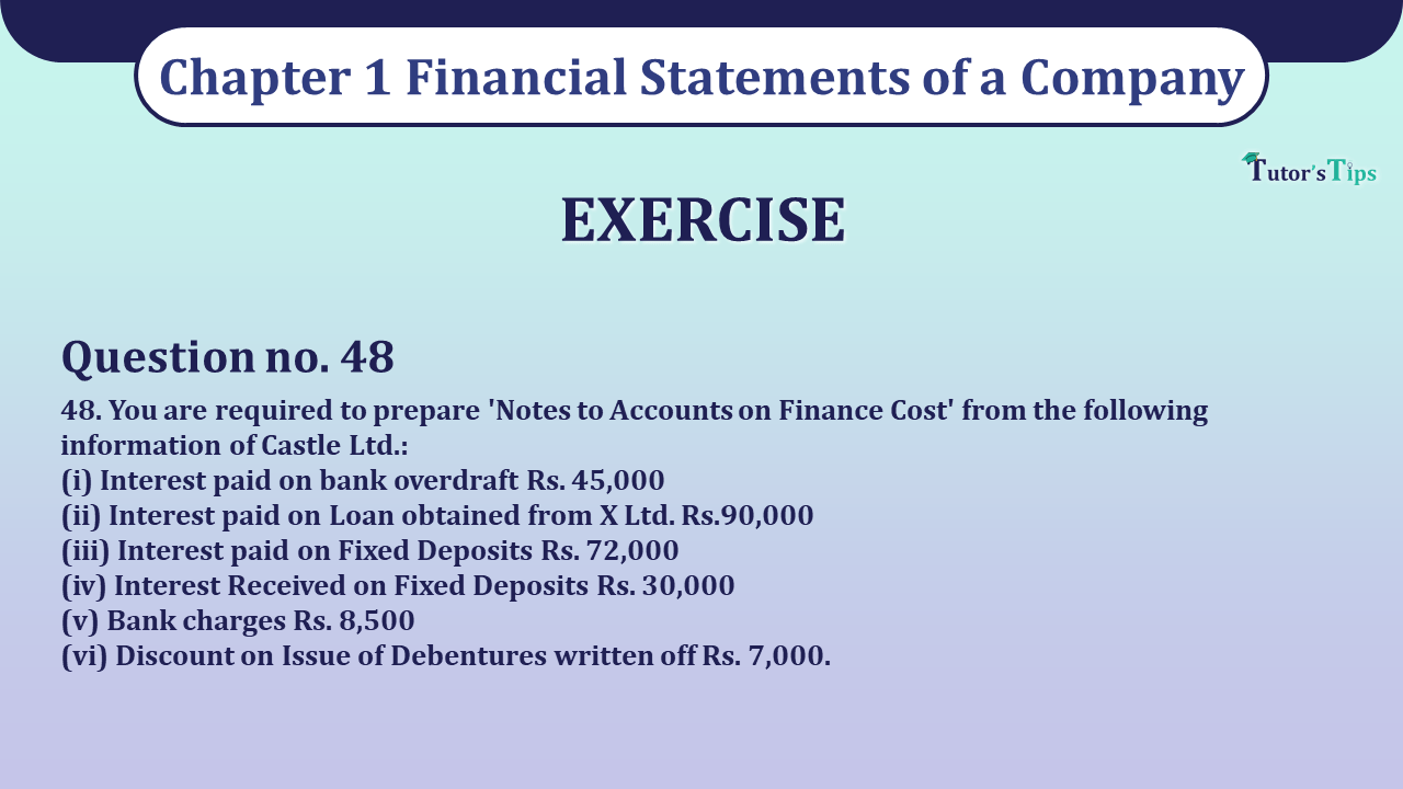 Question 48 Chapter 1 VK Publications Class 12 Part 2 - 2021