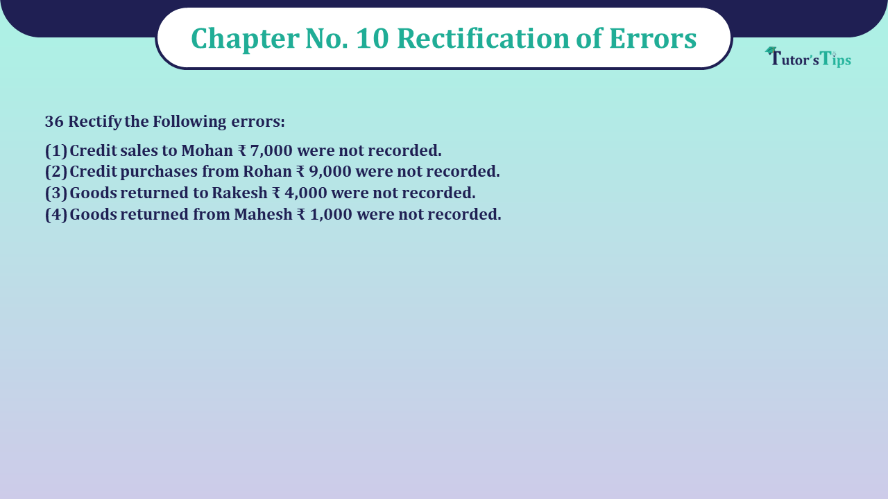 Question No 36 Chapter No 10 - Unimax 11 Class