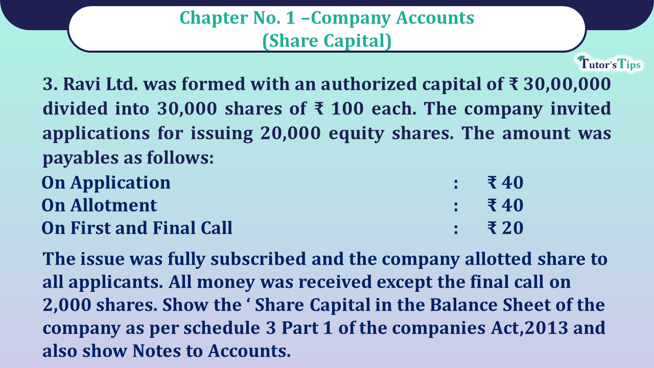 Question no 3 Chapter 1 - Unimax Class 12 Part 2 - 2021