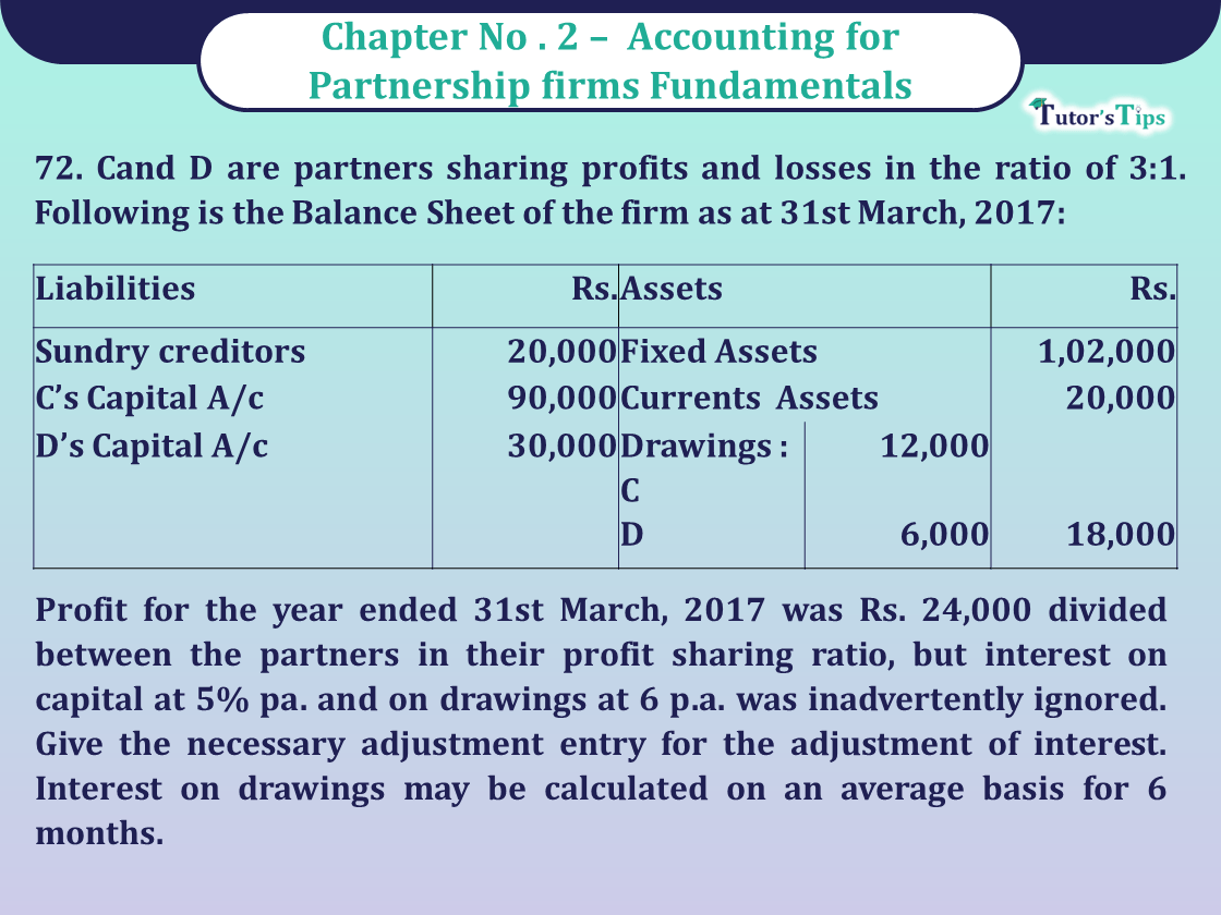 Question 72 Chapter 2 of Class 12 Part - 1 VK Publication