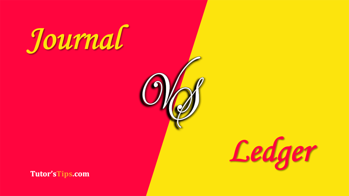 16 Main Difference between Journal and Ledger - In Hindi