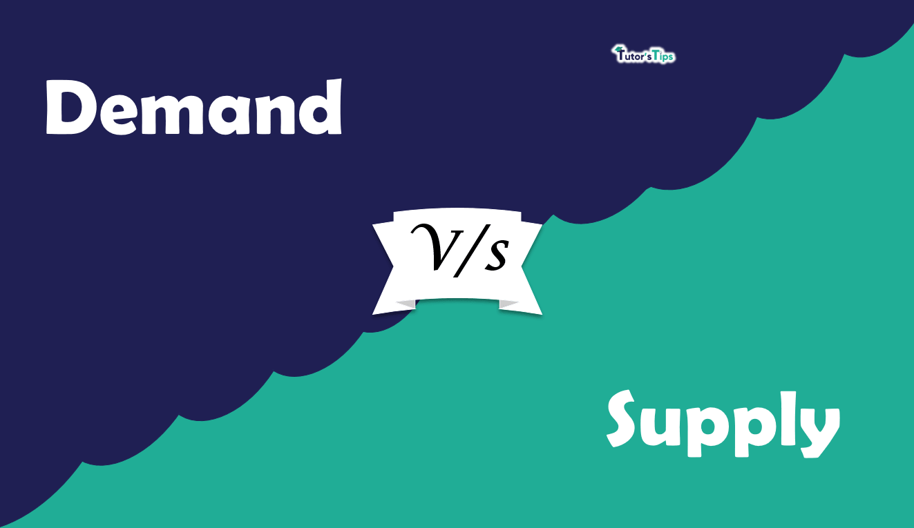 9 Important Difference between Demand and Supply - In Hindi