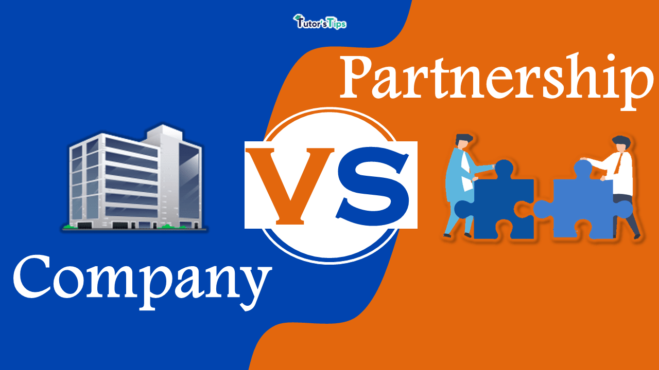 19 Easy Difference between Partnership and Company - In Hindi