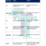 Chart of difference between Authority and Responsibility - In Hindi