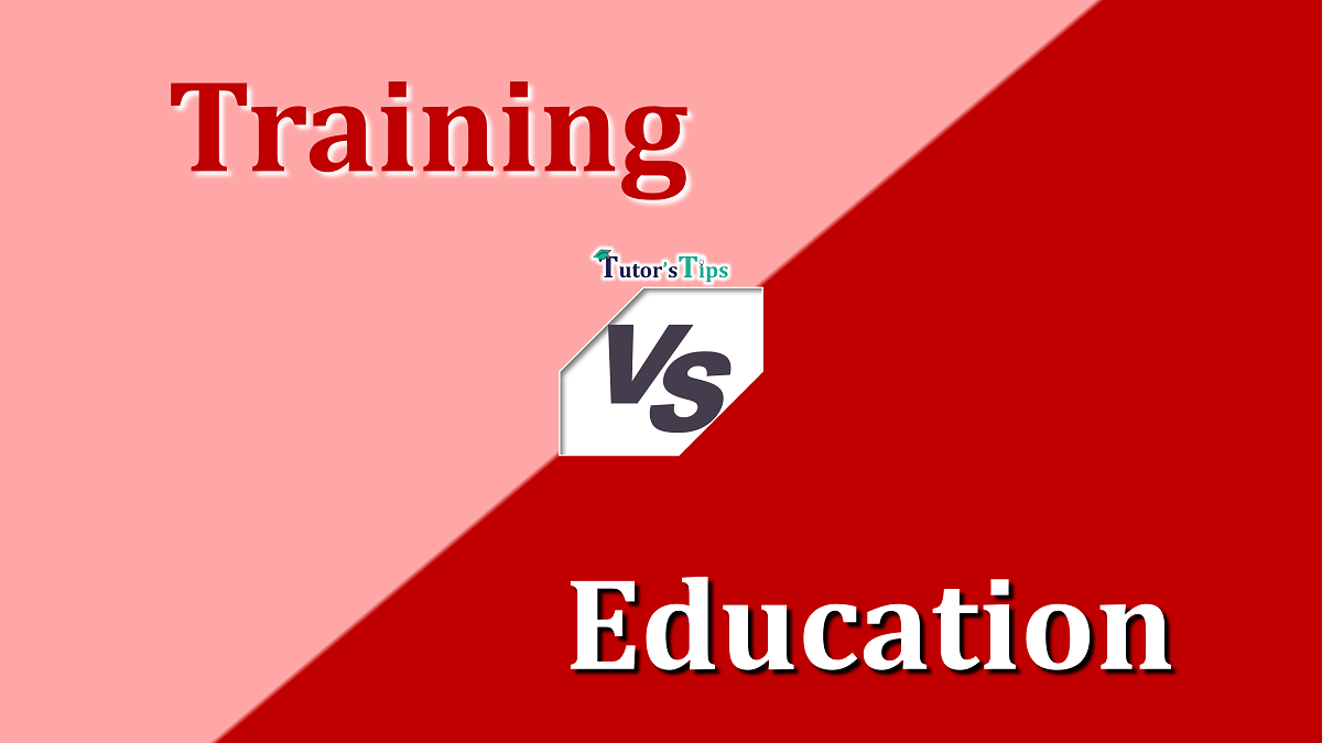 8 Easy Differences Between Training and Education - In Hindi