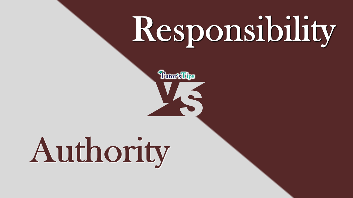 6 Important Differences between Authority and Responsibility - In Hindi