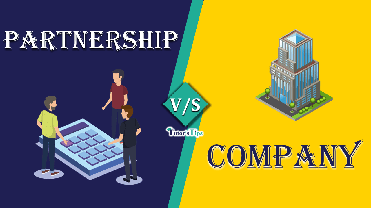 7 Major Difference between Partnership and Company - In Hindi