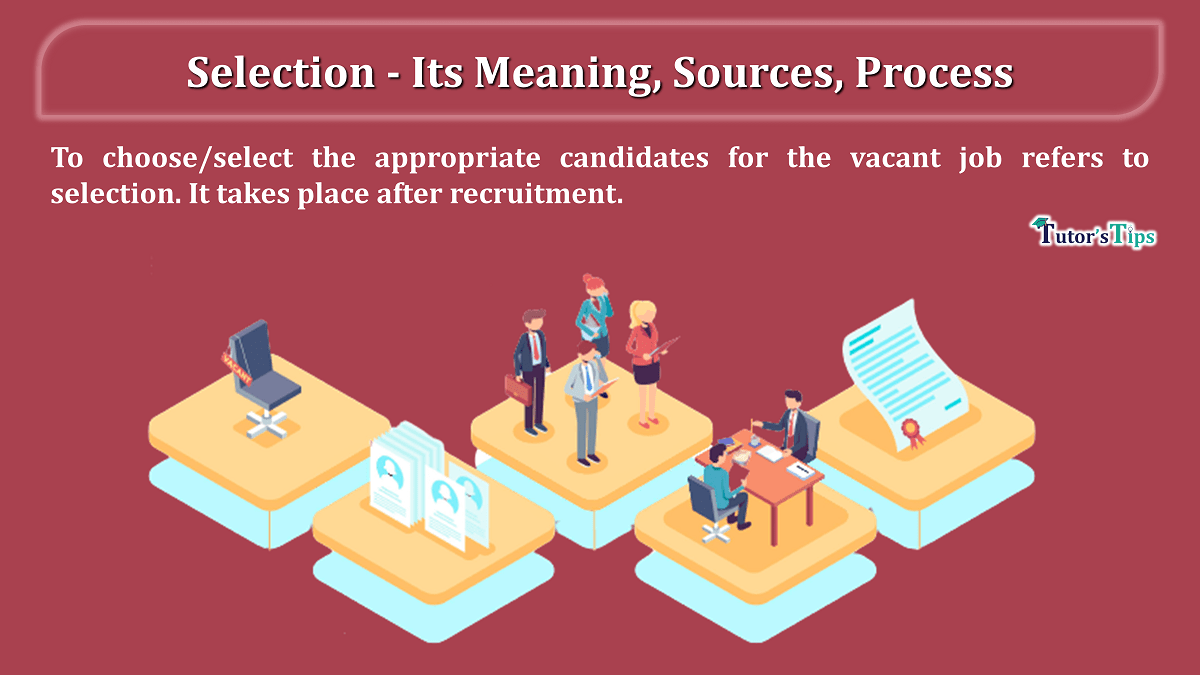 Selection - Its meaning, definition, and 8 Easy process - In Hindi