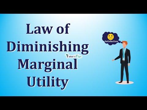 Law of Diminishing Marginal Utility - Explained with Animated Examples