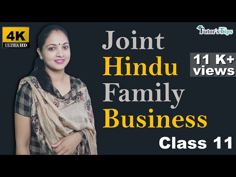 Joint Hindu Family Business - Explained with Animated Examples